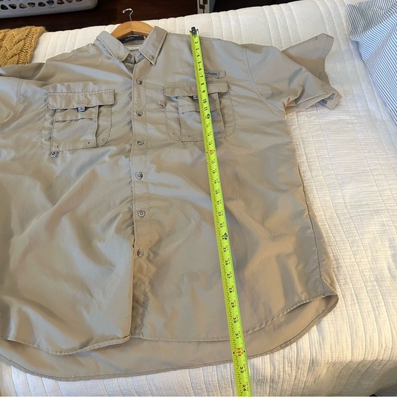 Columbia Bahama Short Sleeve Fishing Shirt. Size XL. - Picture 11 of 12
